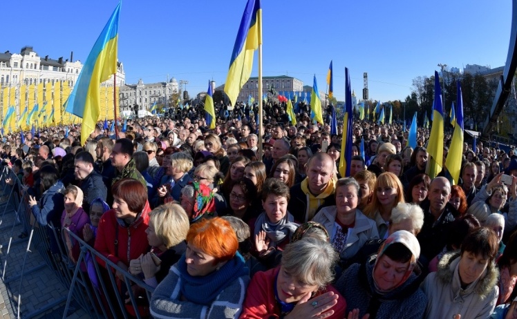 15 тысяч человек приняли участие в молебне за автокефалию в Киеве 1