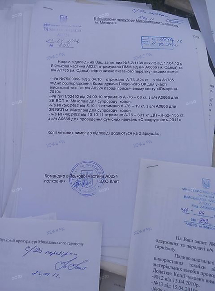 На стихийной свалке в Николаеве нашли служебную документацию военной прокуратуры 11