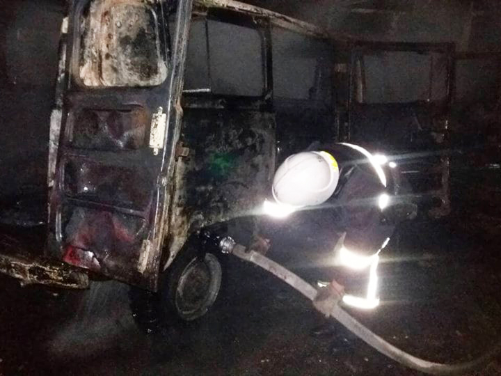 На Николаевщине ночью сгорел автомобиль 3