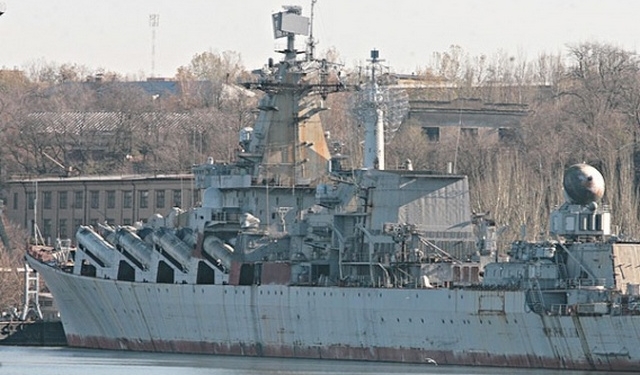 Украине нечем вооружить ракетный крейсер, стоящий в Николаеве