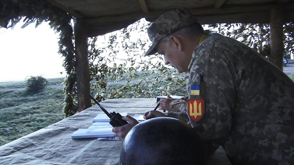 На полигоне Николаевщины состоялась практическая фаза тактических учений артиллерийской бригады 1