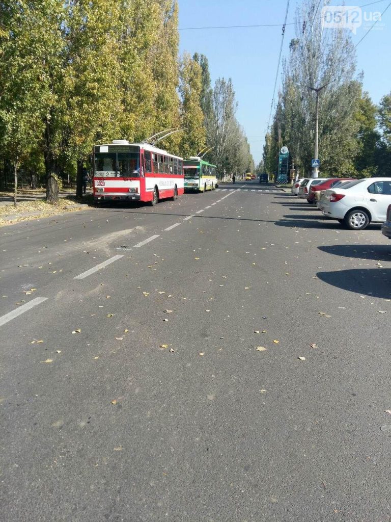 Троллейбусы на Намыв не ходят - из-за аварии с пострадавшими 7