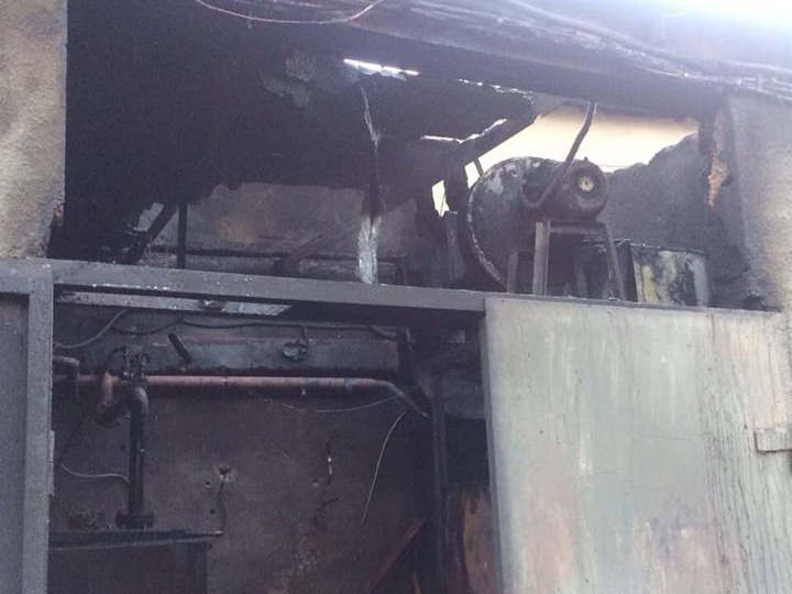 Нарушение правил безопасности привело к пожару котельной в Заводском районе 5