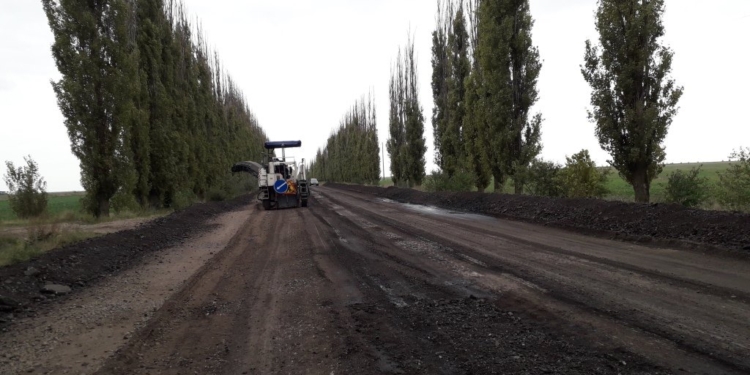 Николаевские дорожники начали ремонт на трассе Т-15-13 Нечаянное – Очаков