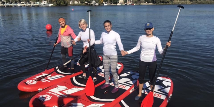 Определились чемпионы Николаева в соревнованиях по гребле на байдарках и каноэ