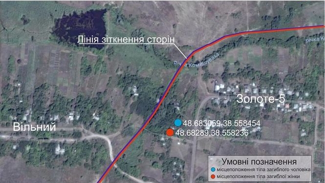 Боевики игнорируют запросы украинской стороны о выдаче тел мирных жителей, погибших в Золотом