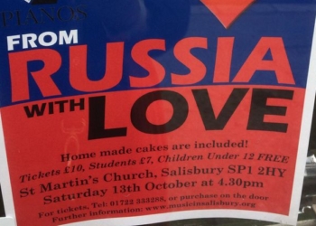 В Солсбери проведут концерт «Из России с любовью»