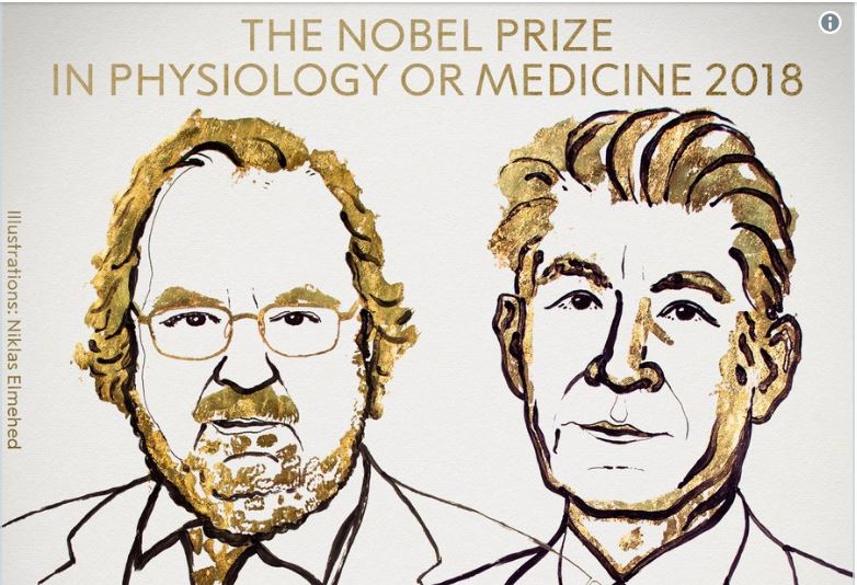 Нобелевская премия в медицине присуждена за открытие нового метода лечения онкозаболеваний 1