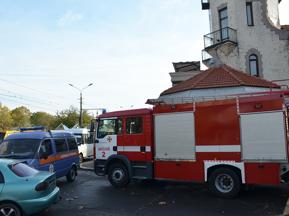 В николаевском ресторане "Мафия" спасатели потушили пожар 7