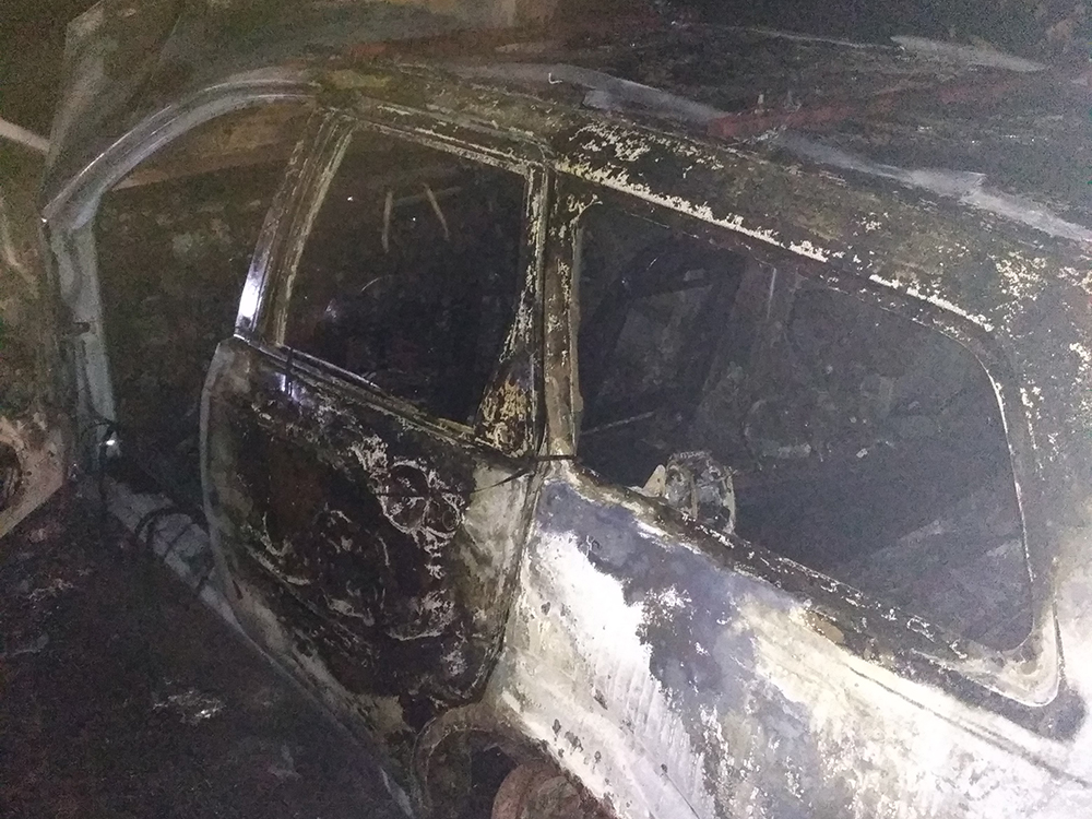 Три машины за сутки тушили николаевские спасатели 1