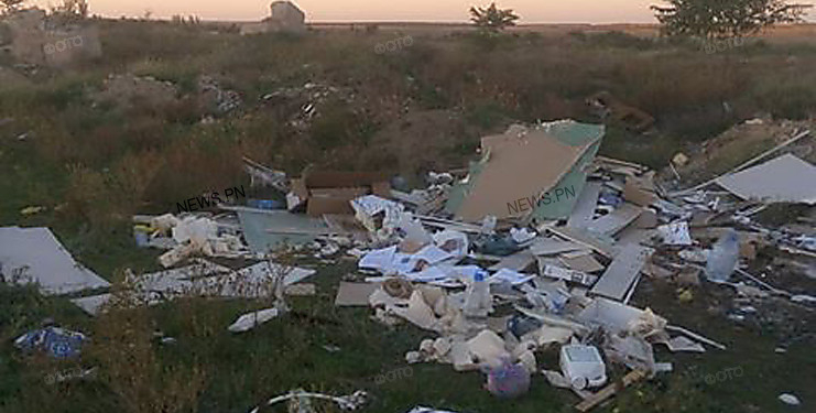 На стихийной свалке в Николаеве нашли служебную документацию военной прокуратуры
