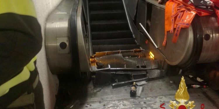 Украинцы, пострадавшие в римском метро, оказались фанатами российского ЦСКА