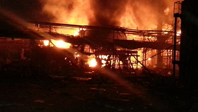 Российский нефтезавод загорелся в Боснии и Герцеговине