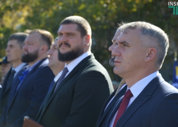 День защитника Украины в Николаеве: Государственный Гимн от Александра Пономарева и 13 награжденных орденом «Святий Миколай Чудотворець»