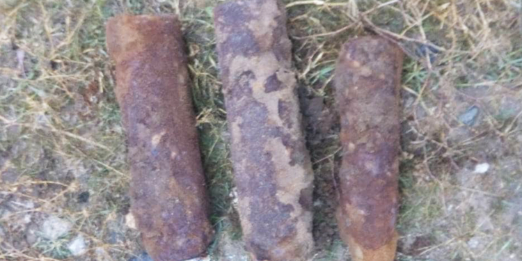 В «Лесках» нашли 3 старых артснаряда