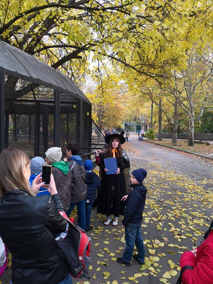 Ведьмы-экскурсоводы, страшные животные и веселый шабаш – как в Николаевском зоопарке отметили Хэллоуин 1