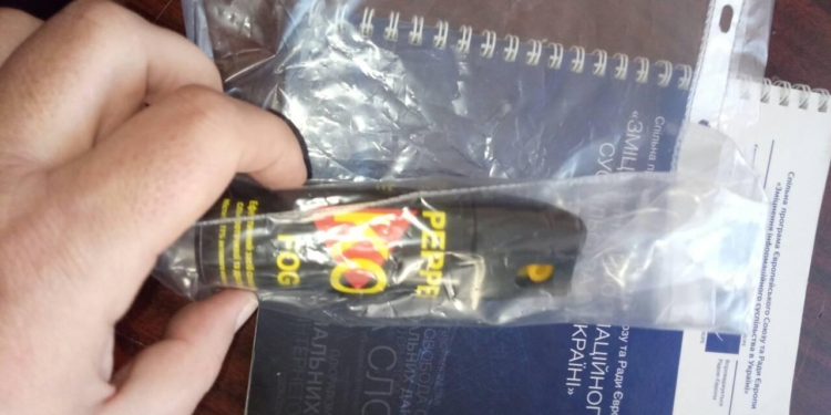 В одной из школ Николаева два 14-летних оболтуса распылили газовый баллончик