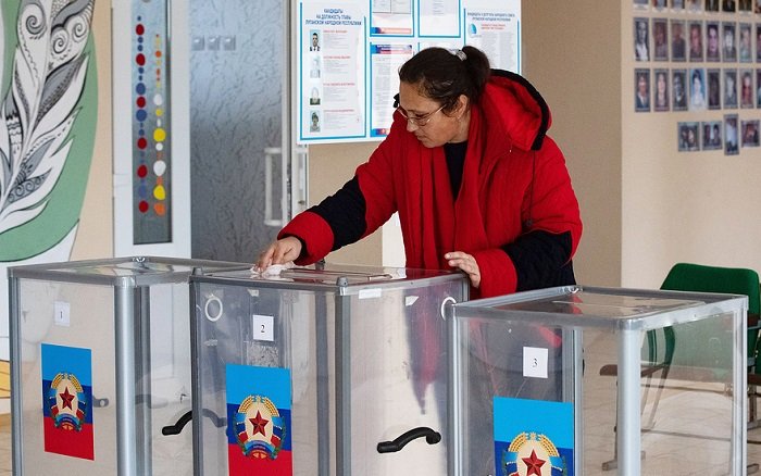 На "выборах" в "ДНР" "голосовали" за Путина, Чака Норриса и убитого Захарченко 17
