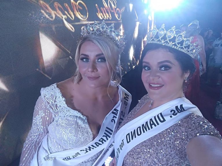 Блондинка из Украины получила корону на конкурсе красоты Plus Size 3