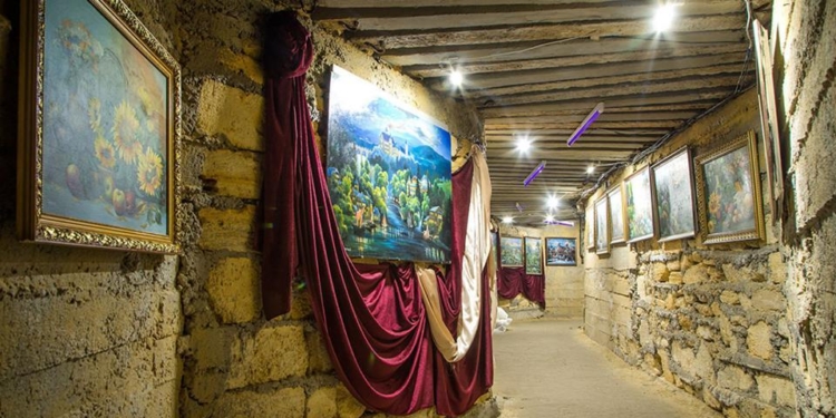 В Книгу рекордов Украины внесена картинная галерея, размещенная в катакомбах Одесской области