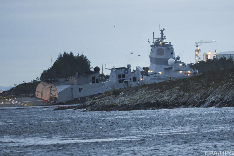 Столкновение судов у берегов Норвегии: фрегат оказался на грани затопления 5