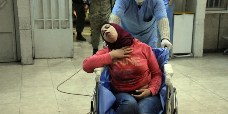 Химическая атака в Алеппо: количество пострадавших превысило 100 человек