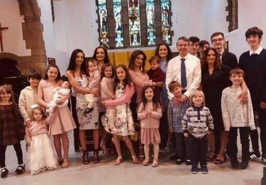 В Британии 43-летняя женщина родила 21-го ребенка