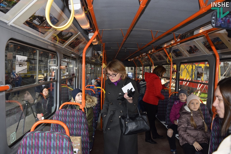 В Николаеве прошли «трамвайные покатушки» 5