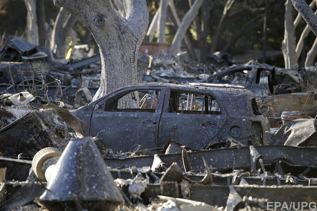 Лесные пожары в Калифорнии: количество жертв превысило 60 1