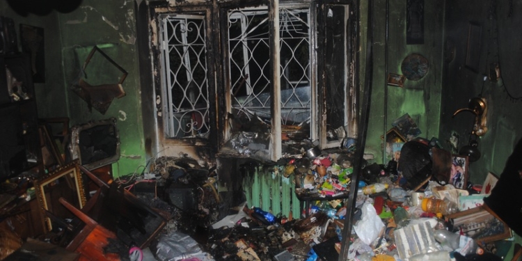 В Николаеве на пожаре спасли 50-летнего мужчину