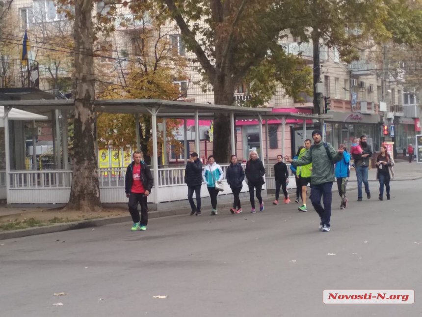 Центральный проспект и улицу Соборную перекрыли — в Николаеве начался Международный забег 15