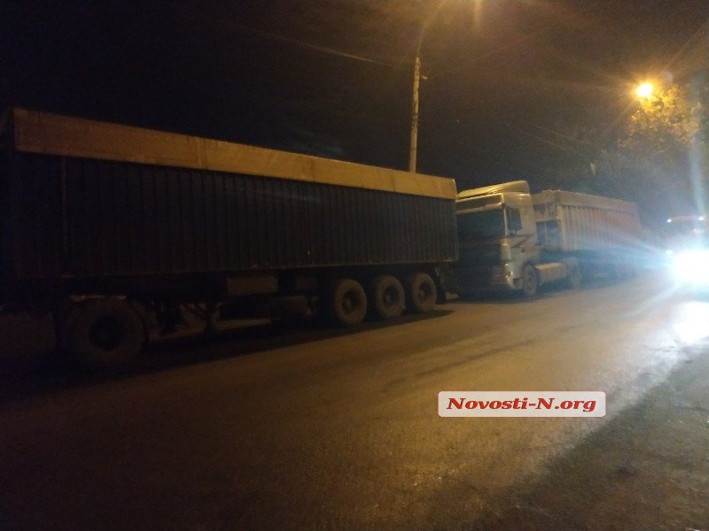 Ночью водители "евроблях" блокировали николаевские улицы 5