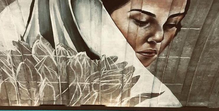 На станции метро “Осокорки” в Киеве появился мурал с крымской татаркой