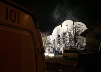 В Николаеве горел молельный дом баптистов