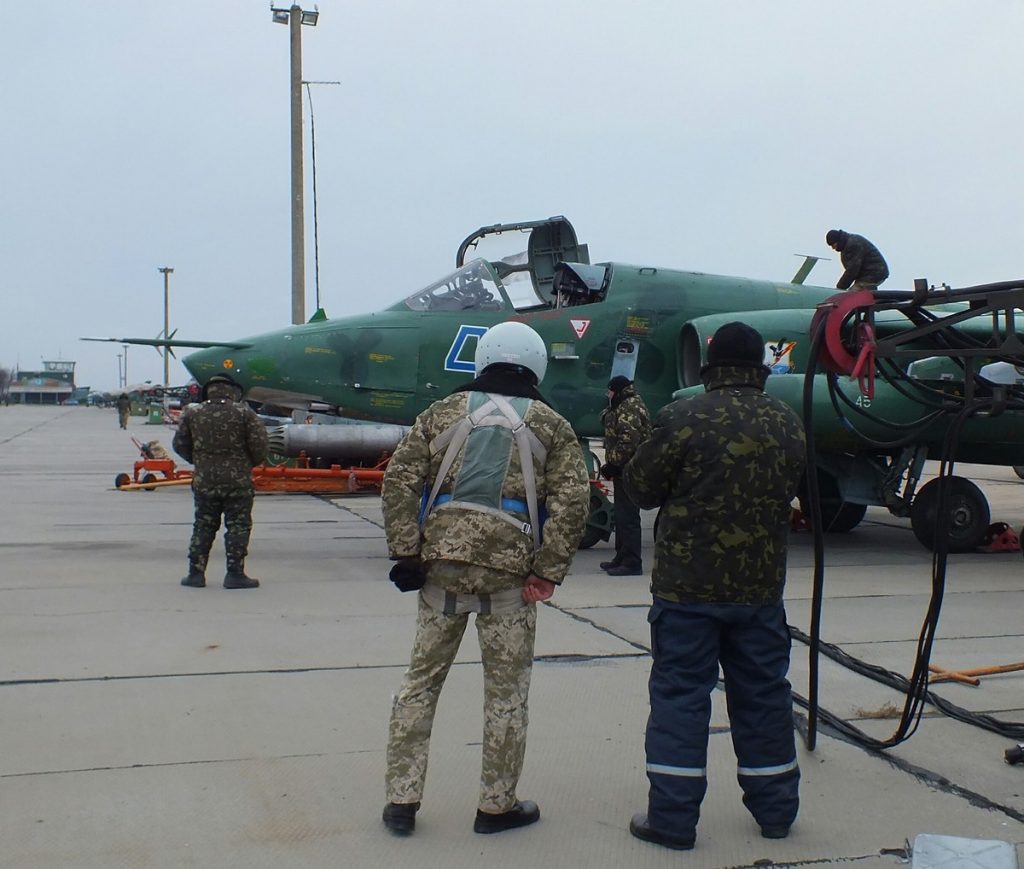 Николаевская 299 бригада тактической авиации приведена в боевую готовность 4