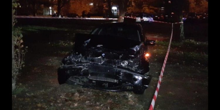 Как николаевские патрульные пьяного водителя на BMW догоняли