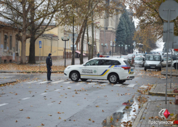 Из-за подозрительного чемодана возле налоговой в центре Николаева оцепили квартал