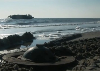 Учения в Азовском море: украинские военные отработали обстрел вражеских кораблей из РСЗО Ураган