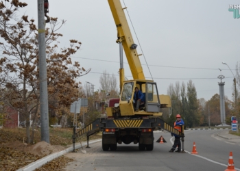 В Николаеве начали строительство троллейбусной линии вокруг Намыва
