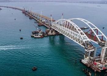 МинВОТ обеспокоен состоянием Керченского моста – на снимках из космоса зафиксировано смещение его опор