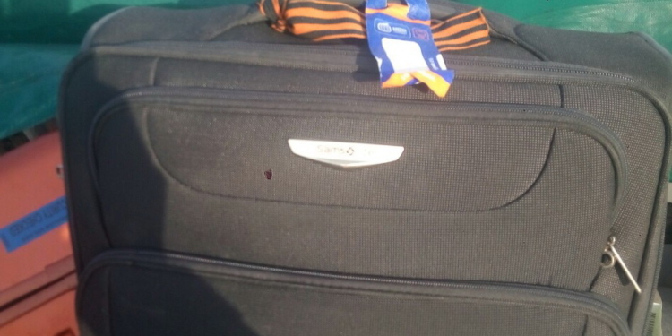 В Украину не пустили россиянина с георгиевской лентой