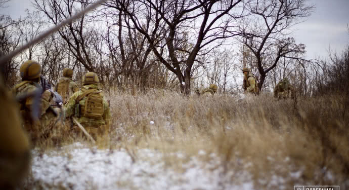 После провокаций боевиков Силы спецопераций провели зачистку села Рассадки в “серой зоне” на Светлодарской дуге