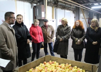 В Баштанском районе Николаевщины представлен проект “Школьное яблоко”