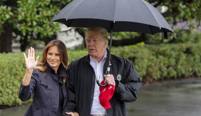 Трамп не полетел почтить павших в Первой мировой американцев из-за дождя