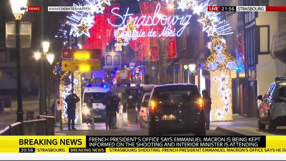 Стрельба накануне Рождества в Страсбурге: 4 человека убиты, еще 10 ранены 5