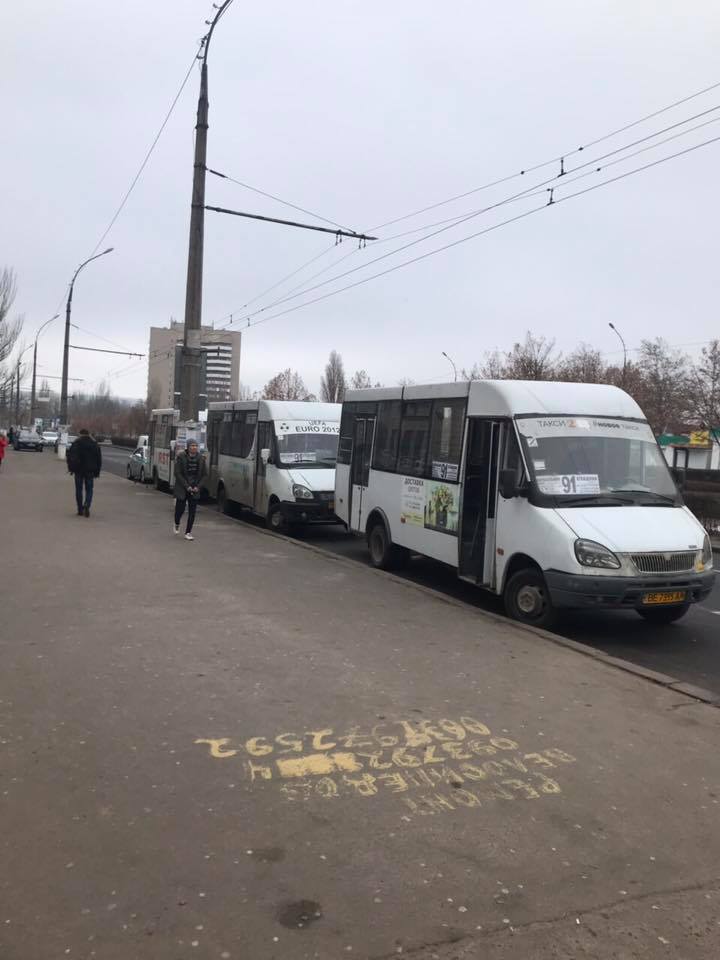 В Николаеве Укртрансбезопасность по жалобам горожан проверила 91-й маршрут и составила акты на перевозчика 2