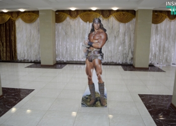 Конан-варвар встретил депутатов Николаевского облсовета