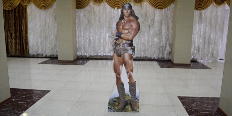 Конан-варвар встретил депутатов Николаевского облсовета