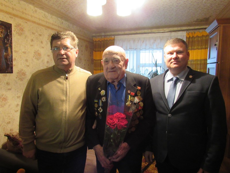 Освободитель Николаева от нацистских захватчиков Дмитрий Иванец отметил свой 95-летний юбилей 3