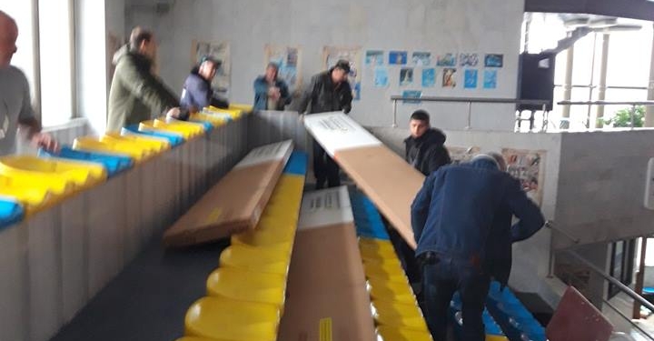 Еще один проект «Общественного бюджета-2018» в Николаеве завершен – в плавбассейн «Водолей» привезли новые трамплины